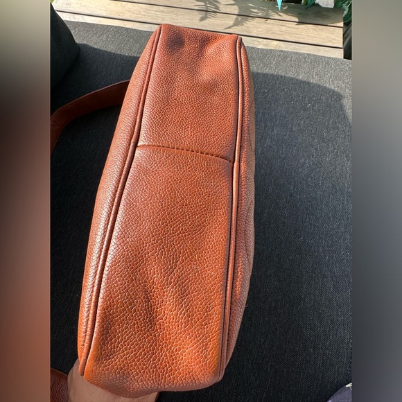 CHANEL triple C - rare vintage BROWN LOGO MESSENGER BAG - Picture 12 of 15